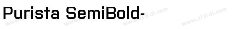 Purista SemiBold字体转换 Purista SemiBold字体转换